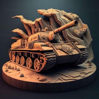 3D модель Гра World of Tanks Blitz (STL)